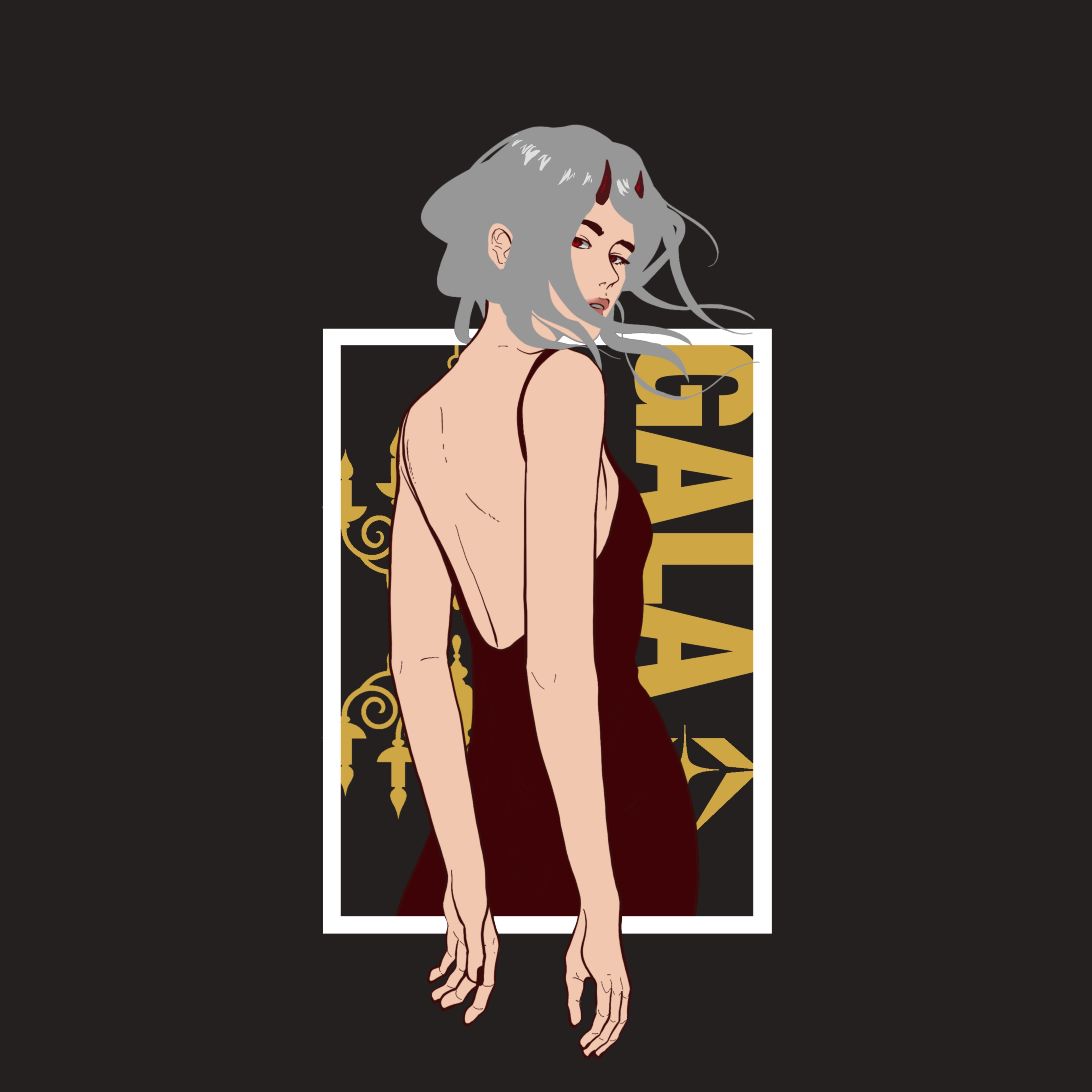 GALA - Original Art Graphic T-Shirt